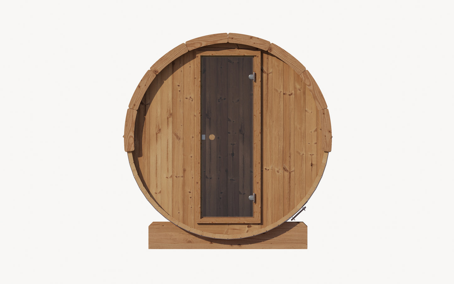 Western Soll E6 Sauna Barrel TOTAL PACKAGE electric