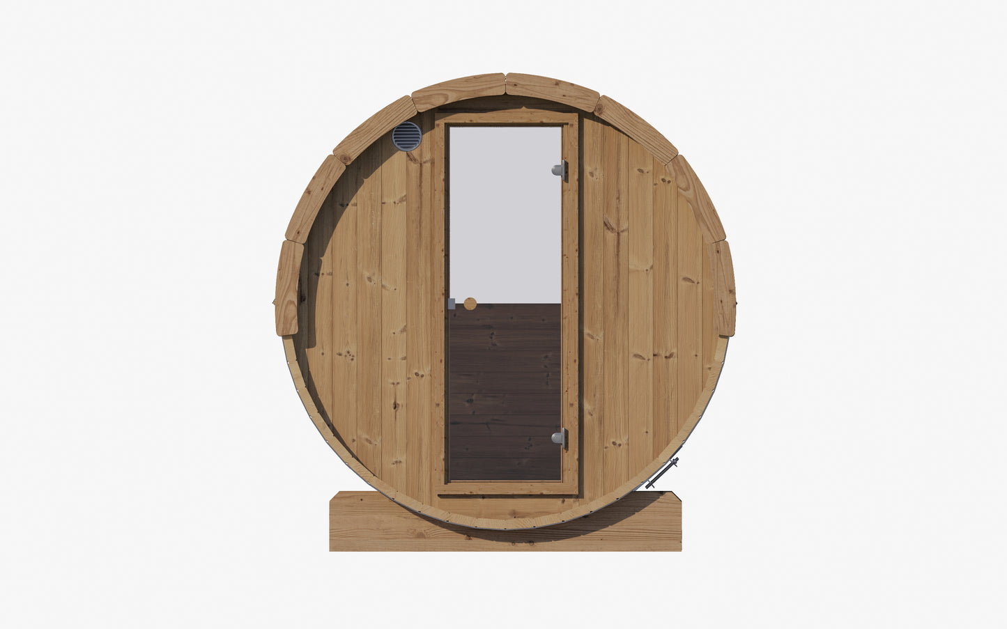 Western Sol E7W Wood fired barrel sauna TOTAL PACKAGE